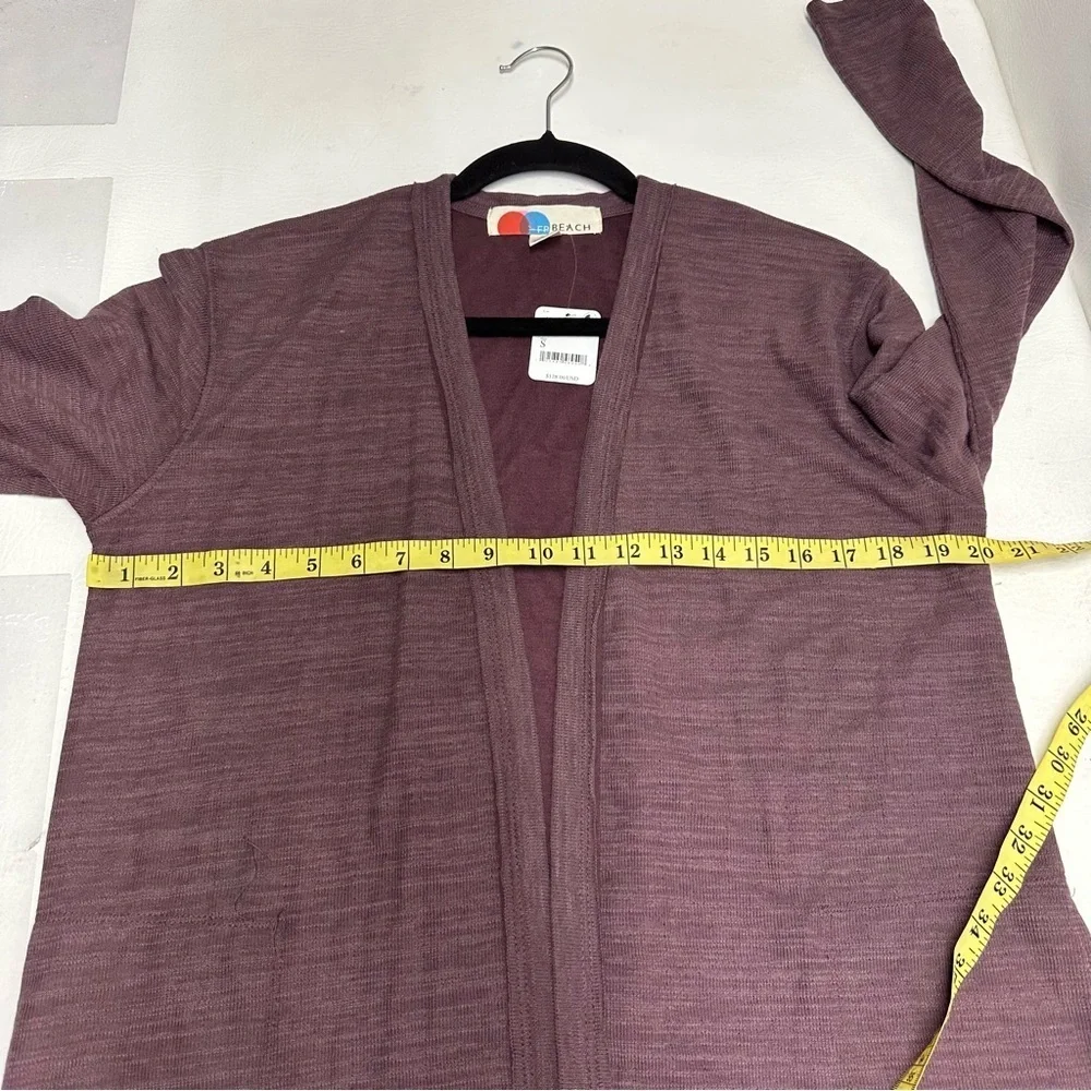 Free People Beach Plum Lounge Robe/cardigan size small nwt